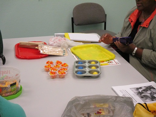 These are all of the props used for the various skill levels of Braille Readers that come to Braille Club. We endeavor to maintain our Braille reading skills to maintain our fluency when reading Braille.